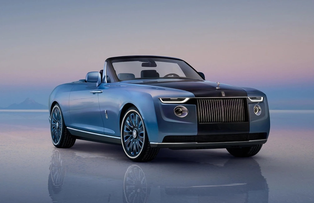 Rolls Royce na TV? Não, apenas num evento de jatos privados.